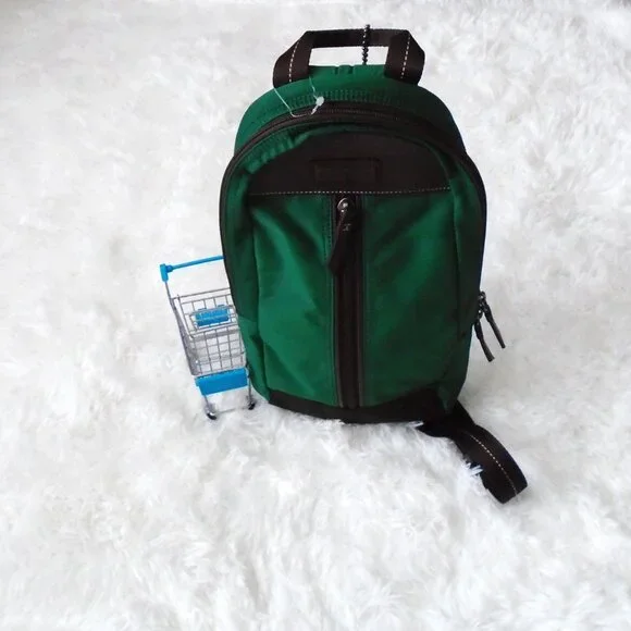 Coach Men Varick Sling Backpack Green F70692 - Picture 5 of 15